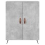 Tall plywood gray concrete sideboard 69.5x34x180 cm by vidaXL, Sideboards - Ref: Foro24-3189225, Price: 134,37 €, Discount: %