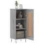 Aparador madera de ingeniería gris Sonoma 34,5x34x90 cm de vidaXL, Aparadores - Ref: Foro24-830442, Precio: 59,12 €, Descuent...