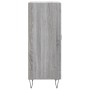 Sonoma gray engineered wood sideboard 34.5x34x90 cm by vidaXL, Sideboards - Ref: Foro24-830442, Price: 59,12 €, Discount: %