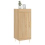 Aparador madera contrachapada color roble Sonoma 34,5x34x90 cm de vidaXL, Aparadores - Ref: Foro24-830431, Precio: 60,99 €, D...