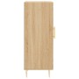 Aparador madera contrachapada color roble Sonoma 34,5x34x90 cm de vidaXL, Aparadores - Ref: Foro24-830431, Precio: 60,99 €, D...