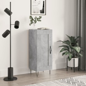 Concrete gray plywood sideboard 34.5x34x90 cm by vidaXL, Sideboards - Ref: Foro24-830440, Price: 54,40 €, Discount: %