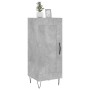 Aparador de madera contrachapada gris hormigón 34,5x34x90 cm de vidaXL, Aparadores - Ref: Foro24-830440, Precio: 54,30 €, Des...