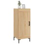 Aparador madera contrachapada color roble Sonoma 34,5x34x90 cm de vidaXL, Aparadores - Ref: Foro24-830447, Precio: 65,75 €, D...