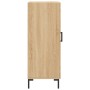 Aparador madera contrachapada color roble Sonoma 34,5x34x90 cm de vidaXL, Aparadores - Ref: Foro24-830447, Precio: 65,75 €, D...