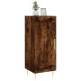 Aparador madera de ingeniería roble ahumado 34,5x34x90 cm de vidaXL, Aparadores - Ref: Foro24-830433, Precio: 58,44 €, Descue...