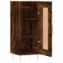 Aparador madera de ingeniería roble ahumado 34,5x34x90 cm de vidaXL, Aparadores - Ref: Foro24-830433, Precio: 58,44 €, Descue...