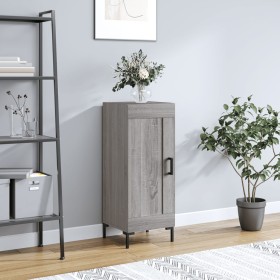 Sonoma gray engineered wood sideboard 34.5x34x90 cm by vidaXL, Sideboards - Ref: Foro24-830450, Price: 66,99 €, Discount: %