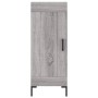 Aparador madera de ingeniería gris Sonoma 34,5x34x90 cm de vidaXL, Aparadores - Ref: Foro24-830450, Precio: 66,14 €, Descuent...