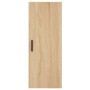 Armario de pared roble Sonoma 34,5x34x90 cm de vidaXL, Aparadores - Ref: Foro24-828863, Precio: 50,99 €, Descuento: %