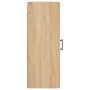 Armario de pared roble Sonoma 34,5x34x90 cm de vidaXL, Aparadores - Ref: Foro24-828863, Precio: 50,99 €, Descuento: %