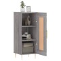 Engineered wood gray Sonoma sideboard 34.5x34x90 cm by vidaXL, Sideboards - Ref: Foro24-830434, Price: 60,29 €, Discount: %