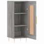 Aparador madera de ingeniería gris Sonoma 34,5x34x90 cm de vidaXL, Aparadores - Ref: Foro24-830434, Precio: 61,96 €, Descuent...