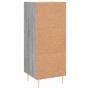 Aparador madera de ingeniería gris Sonoma 34,5x34x90 cm de vidaXL, Aparadores - Ref: Foro24-830434, Precio: 61,96 €, Descuent...