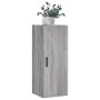 Armario de pared gris Sonoma 34,5x34x90 cm de vidaXL, Aparadores - Ref: Foro24-828866, Precio: 47,75 €, Descuento: %