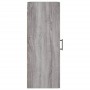 Armario de pared gris Sonoma 34,5x34x90 cm de vidaXL, Aparadores - Ref: Foro24-828866, Precio: 47,75 €, Descuento: %