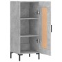 Aparador de madera contrachapada gris hormigón 34,5x34x90 cm de vidaXL, Aparadores - Ref: Foro24-830448, Precio: 58,99 €, Des...