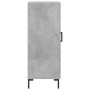 Gray concrete plywood sideboard 34.5x34x90 cm by vidaXL, Sideboards - Ref: Foro24-830448, Price: 58,03 €, Discount: %