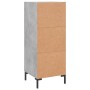 Aparador de madera contrachapada gris hormigón 34,5x34x90 cm de vidaXL, Aparadores - Ref: Foro24-830448, Precio: 58,99 €, Des...