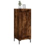 Smoked oak engineered wood sideboard 34.5x34x90 cm by vidaXL, Sideboards - Ref: Foro24-830449, Price: 61,99 €, Discount: %