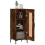 Aparador madera de ingeniería roble ahumado 34,5x34x90 cm de vidaXL, Aparadores - Ref: Foro24-830449, Precio: 61,88 €, Descue...