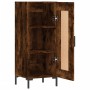 Aparador madera de ingeniería roble ahumado 34,5x34x90 cm de vidaXL, Aparadores - Ref: Foro24-830449, Precio: 61,88 €, Descue...