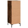 Aparador madera de ingeniería roble ahumado 34,5x34x90 cm de vidaXL, Aparadores - Ref: Foro24-830449, Precio: 61,88 €, Descue...