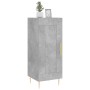 Aparador de madera contrachapada gris hormigón 34,5x34x90 cm de vidaXL, Aparadores - Ref: Foro24-830432, Precio: 55,36 €, Des...