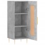 Concrete gray plywood sideboard 34.5x34x90 cm by vidaXL, Sideboards - Ref: Foro24-830432, Price: 55,36 €, Discount: %