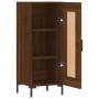 Oak brown engineered wood sideboard 34.5x34x90 cm by vidaXL, Sideboards - Ref: Foro24-830451, Price: 63,92 €, Discount: %