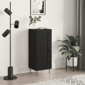 Black plywood sideboard 34.5x34x90 cm by vidaXL, Sideboards - Ref: Foro24-830437, Price: 56,99 €, Discount: %