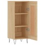 Aparador madera contrachapada color roble Sonoma 34,5x34x90 cm de vidaXL, Aparadores - Ref: Foro24-830439, Precio: 39,91 €, D...