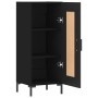 Black plywood sideboard 34.5x34x90 cm by vidaXL, Sideboards - Ref: Foro24-830445, Price: 59,86 €, Discount: %