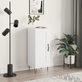 Glossy white plywood sideboard 34.5x34x90 cm by vidaXL, Sideboards - Ref: Foro24-830438, Price: 59,99 €, Discount: %