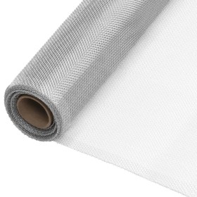 Malla mosquitera de aluminio plateada 80x1000 cm de vidaXL, Paneles de vallas - Ref: Foro24-150849, Precio: 30,06 €, Descuent...