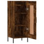 Aparador madera de ingeniería roble ahumado 34,5x34x90 cm de vidaXL, Aparadores - Ref: Foro24-830457, Precio: 64,30 €, Descue...