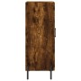 Aparador madera de ingeniería roble ahumado 34,5x34x90 cm de vidaXL, Aparadores - Ref: Foro24-830457, Precio: 64,30 €, Descue...