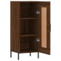 Oak brown engineered wood sideboard 34.5x34x90 cm by vidaXL, Sideboards - Ref: Foro24-830459, Price: 66,38 €, Discount: %