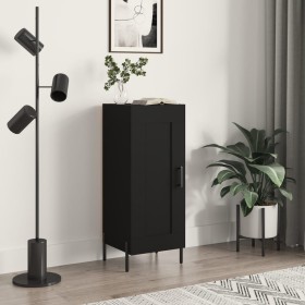 Black plywood sideboard 34.5x34x90 cm by vidaXL, Sideboards - Ref: Foro24-830453, Price: 62,88 €, Discount: %