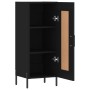 Black plywood sideboard 34.5x34x90 cm by vidaXL, Sideboards - Ref: Foro24-830453, Price: 63,28 €, Discount: %