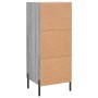 Aparador madera de ingeniería gris Sonoma 34,5x34x90 cm de vidaXL, Aparadores - Ref: Foro24-830458, Precio: 66,99 €, Descuent...