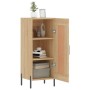 Aparador madera contrachapada color roble Sonoma 34,5x34x90 cm de vidaXL, Aparadores - Ref: Foro24-830455, Precio: 64,30 €, D...