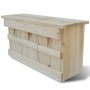 Caja nido para gorriones, 44 x 15,5 x 21,5 cm de vidaXL, Pajareras - Ref: Foro24-41292, Precio: 19,42 €, Descuento: %