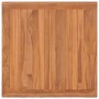 Mesa Batavia de madera maciza de teca 85x85x75 cm de vidaXL, Mesas de cocina y de comedor - Ref: Foro24-316031, Precio: 188,9...