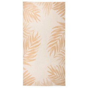 Leaf printed flat woven outdoor rug 100x200 cm by vidaXL, Rugs - Ref: Foro24-340857, Price: 33,99 €, Discount: %