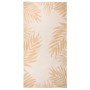 Leaf printed flat woven outdoor rug 100x200 cm by vidaXL, Rugs - Ref: Foro24-340857, Price: 33,14 €, Discount: %