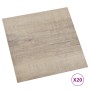 Tarimas autoadhesivas 20 unidades PVC 1,86 m² gris taupe de vidaXL, Suelos y moquetas - Ref: Foro24-330158, Precio: 36,99 €, ...