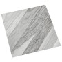 Self-adhesive floor tiles 20 units PVC gray with stripes 1.86 m² by vidaXL, Floors and carpets - Ref: Foro24-330136, Price: 3...