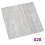 Self-adhesive floor boards 20 units PVC 1.86 m² gray by vidaXL, Floors and carpets - Ref: Foro24-330123, Price: 34,84 €, Disc...