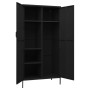 Armario de acero negro 90x50x180 cm de vidaXL, Armarios roperos - Ref: Foro24-336250, Precio: 344,47 €, Descuento: %